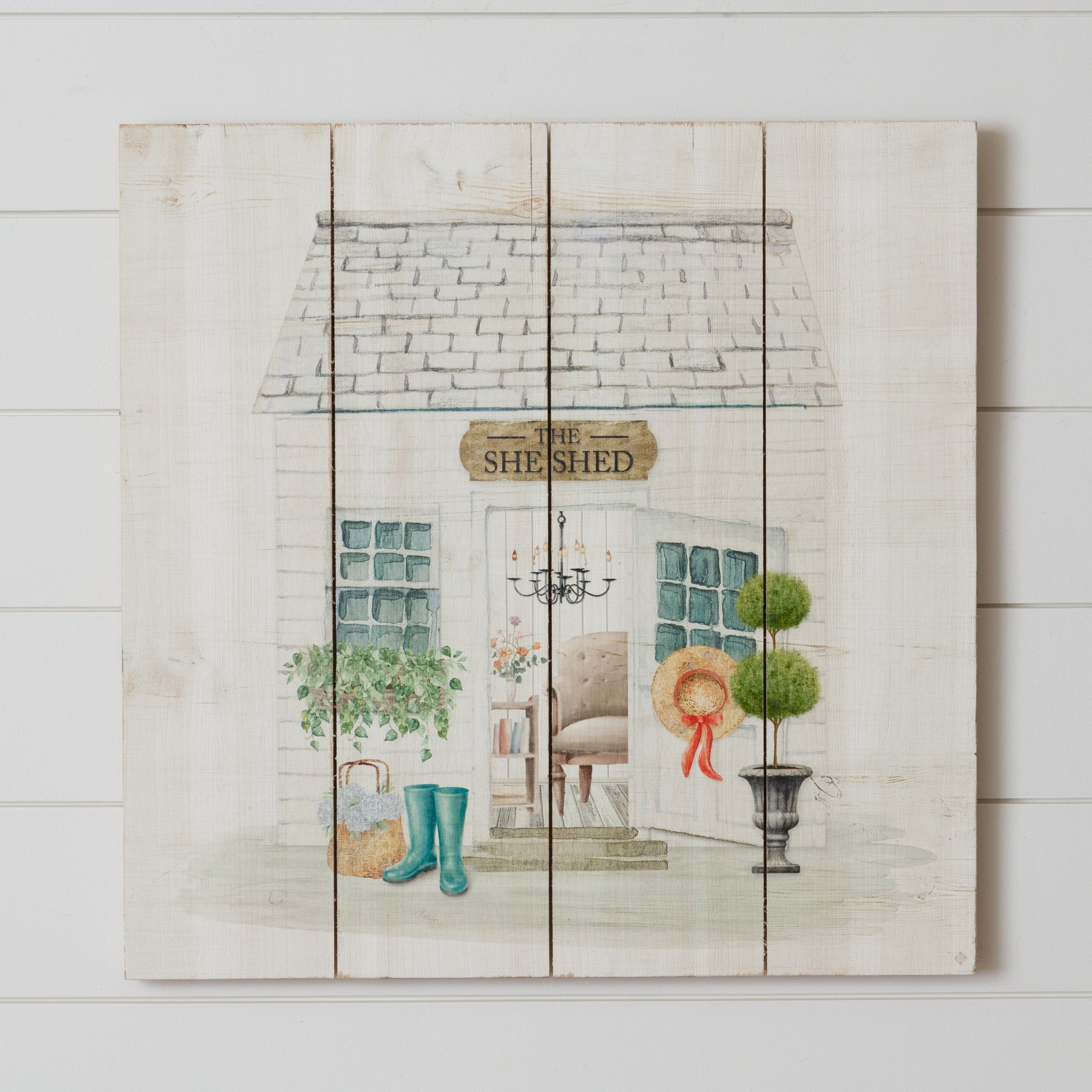 Pallet Sign - She Shed