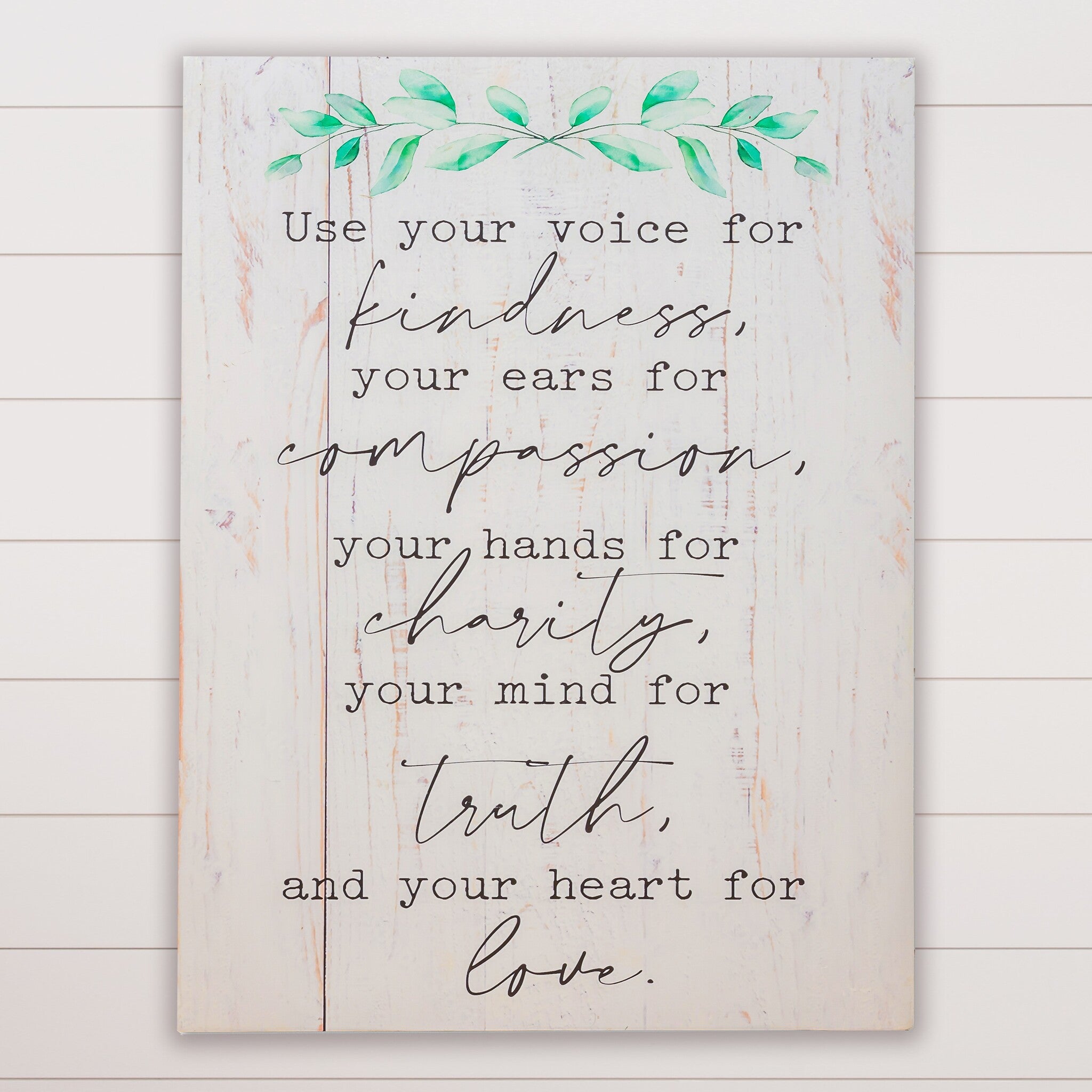 Sign - Use Your Voice For Kindness