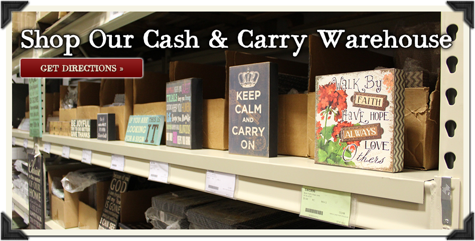 Shop Our Cash & Carry Warehouse