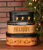 BELIEVE - NESTING BOXES