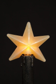 BULB  STAR - LARGE  WARM COLOR  POP-ON