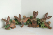 Bunny - Primitive  Button Nose