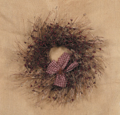 WREATH - BERRY - PRIMITIVE  TWIG