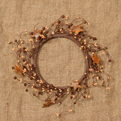 WREATH - MIXED BERRIES & RUSTY STARS
