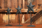 Wrought Iron Star  Stands