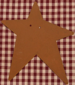 Star - Rusty  Confetti  No Holes