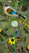 Garden Stake - Bird W/Luminous Ball