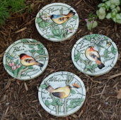 DECORATIVE GARDEN STONES - OUR GARDEN  SMALL