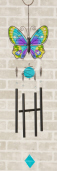 WIND CHIME - BUTTERFLY  BLUE