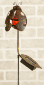 GARDEN STAKE - LADYBUG  SOLAR LIGHT