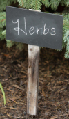 CHALLKBOARD GARDEN MARKER STAKE