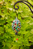 HUMMINGBIRD FEEDER - MOSAIC  DOTS
