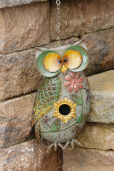 FRIENDLY OWL - BIRDHOUSE