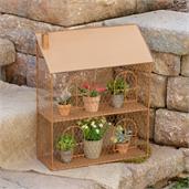Tin House With Shelves
