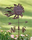 Garden Stake - Rusty Weather Vane
