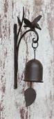 Decorative Bell With Hummingbird