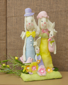 EASTER BUNNY FAMILY