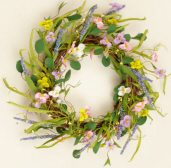 Wreath - Pansy Mix