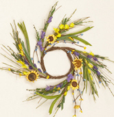 Forsythia Mix - Wreath