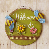 WELCOME FRIENDS SIGN