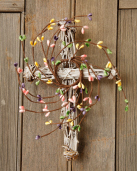 TWIG CROSS WITH BERRIES