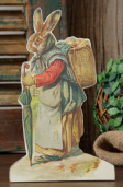 VINTAGE EASTER TABLE TOP DECORATION - MAMA RABBIT