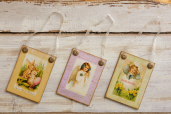 EASTER PLAQUES - VINTAGE DESIGNS