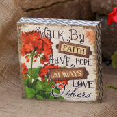 Block  Faith, Hope, Love