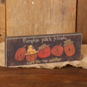 Message Block - Pumpkin Patch Friends