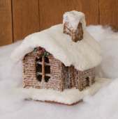 Woodland - Cabin In Snow