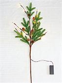 Branch Lights - Evergreen With Pinecones