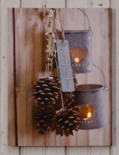 CANVAS PRINT-CHRISTMAS CONES
