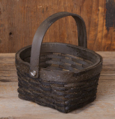 BASKET - MINI MARKET  BLACK