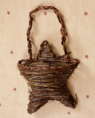 Basket - Wall Pocket  Star