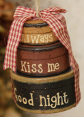 Nesting Boxes - Mini Ovals  Always Kiss Me