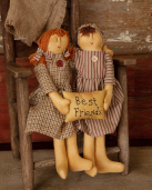 DOLL PAIR - BEST FRIENDS