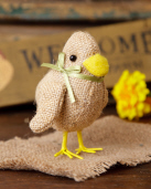Farm Friend - Chickens, Burlap