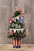 Tree - Patriotic - Usa