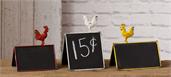 Chalkboards - Mini Folding Rooster Designs