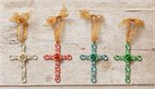 Crosses W/Rhinestone Accents