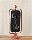 Chalkboard - Red Revolving Stand