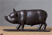 Doorstop - Iron Pig