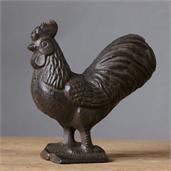 Iron Rooster Figurine