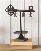 Cast Iron Key With Hooks