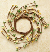 Primitive Berry - Candle Ring, Yellow/Green