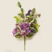 BOUQUET - HYDRANGEA WITH BERRIES & FOLIAGE
