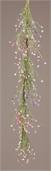 Garland-Asst Pink & Lavender Tiny Flowers & Berries