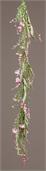 Garland - Asst Pink Wildflowers & Ferns