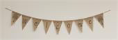 Burlap Banner - Welcome