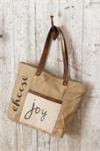Handbag - Vintage Canvas Choose Joy